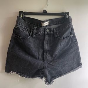 Madewell The Perfect Jean Short - Black
